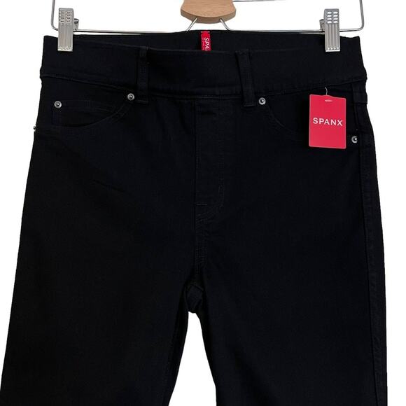 Spanx Black Skinny Jean in Clean Black Size Small - Picture 4 of 14
